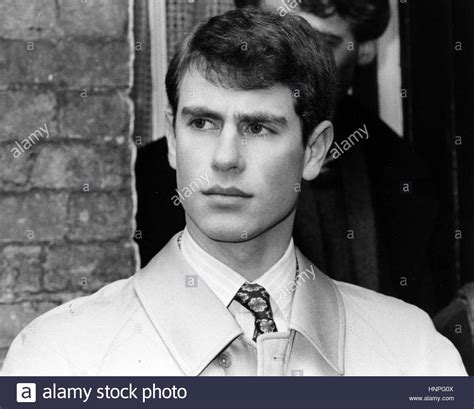 PRINCE EDWARD, Earl of Wessex about 1985 Stock Photo ...