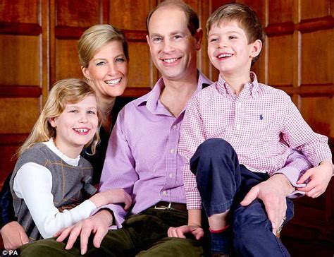 Prince Edward, portrait of a family man at 50 | Daily Mail ...