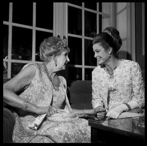 Princess Grace with Queen Ena of Spain on the eve ...