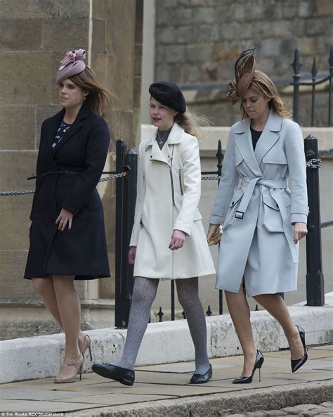 Princesses Beatrice, Eugenie and Sophie join the Queen for ...