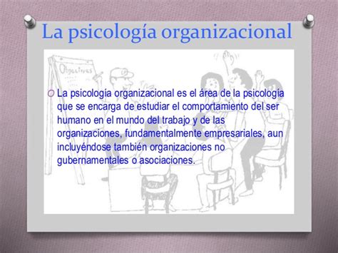 PRINCIPALES FUNCIONES DEL PSICÓLOGO ORGANIZACIONAL