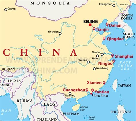 Principales puertos de China, conoce su ubicación e ...