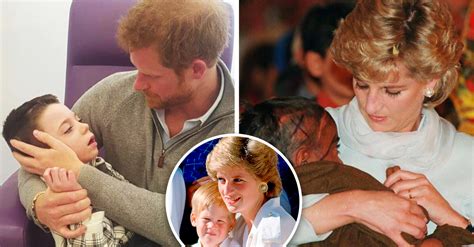 Príncipe Harry es igual de humanitario que su madre