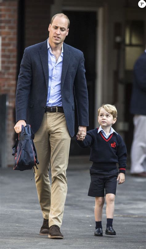 Príncipe William leva George, seu filho com Kate Middleton ...