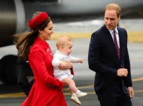 Príncipes de Inglaterra viajan con el bebé Jorge a Nueva ...