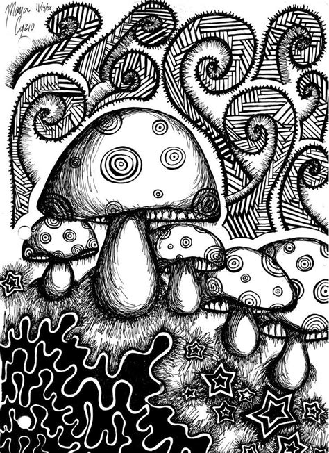 Printable Trippy Coloring Pages   Coloring Home