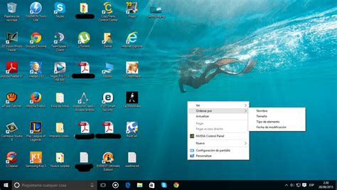 Problema con iconos de escritorio Windows 10   Microsoft ...