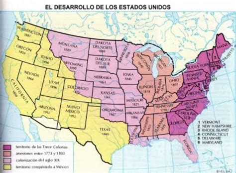 Profesor de Historia Jesús Mourín: EEUU: DESDE LAS TRECE ...