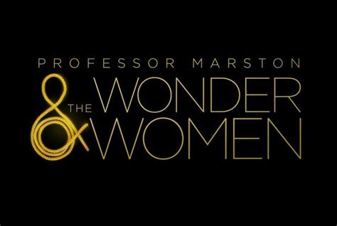 Professor Marston & The Wonder Women logo   blackfilm.com ...