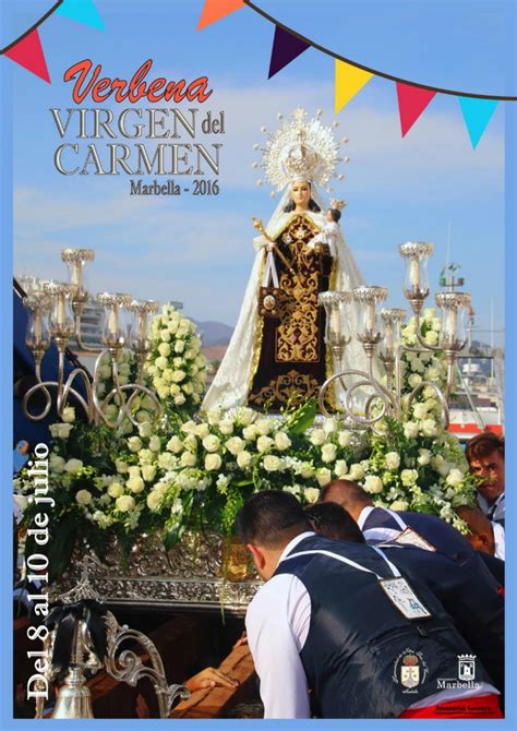Programa de la Festividad de la Virgen del Carmen Patrona ...
