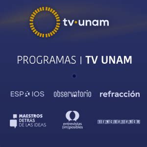 Programación TV UNAM