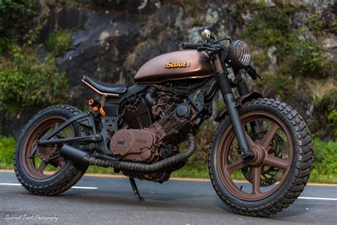 Project Scout   1983 XV750 Caferacer | Custom Cafe Racer ...
