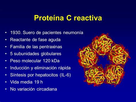 Proteína C reactiva y Metaloproteinasas:   ppt video ...