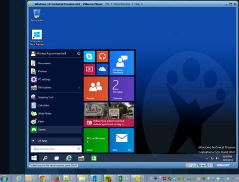 Prova Windows 10 su una macchina virtuale con VMware ...