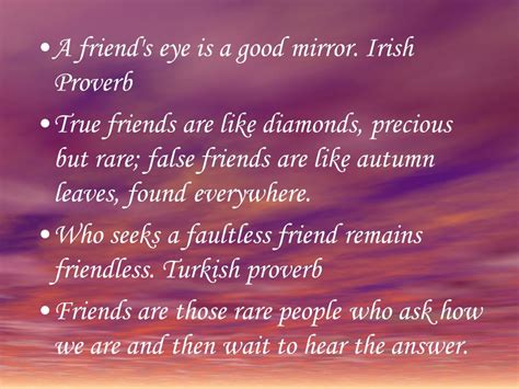 Proverbs And Sayings about friendship.   ppt video online ...