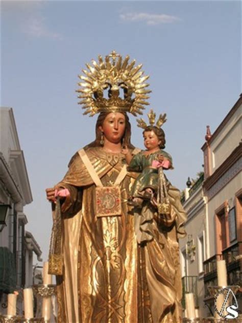 Provincia. Procesión de la Virgen del Carmen de Alcalá del Río