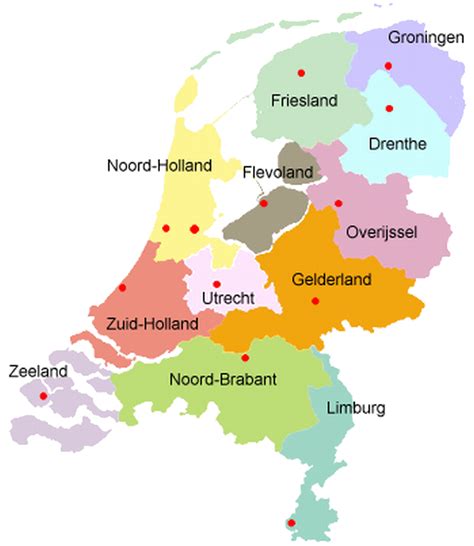 Provincies van Nederland   Wikipedia