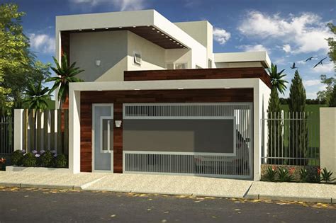 Proyecto de casa con terraza   Planos de Casas, Modelos de ...