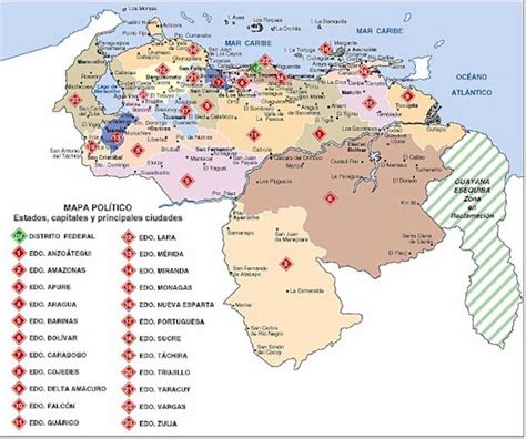 Proyecto Ensayo Hispánico: contexto geográfico, Venezuela