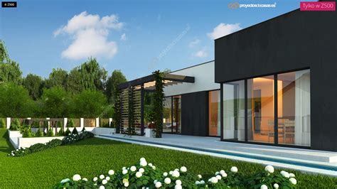 Proyectos de Casas | Casa Moderna de 1 planta con Piscina ...
