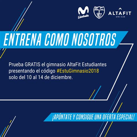 Prueba gratis Altafit Estudiantes   Movistar Estudiantes