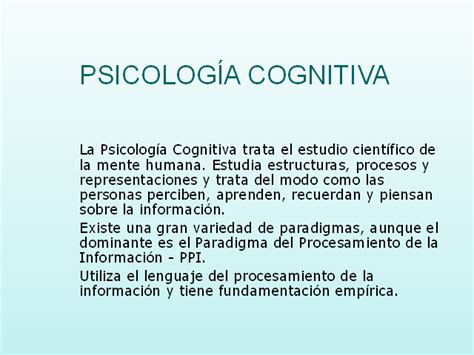 Psicología cognitiva   Monografias.com