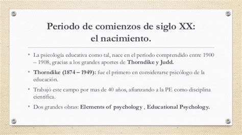 Psicologia educativa, concepto, historia, actualidad