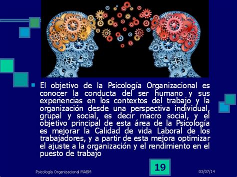 Psicología organizacional  Presentacion PowerPoint ...