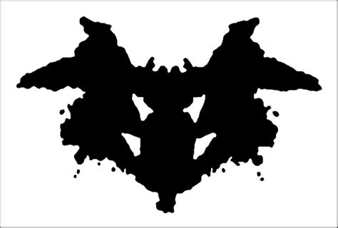 Psychology images Example of a Rorschach Ink Blot HD ...