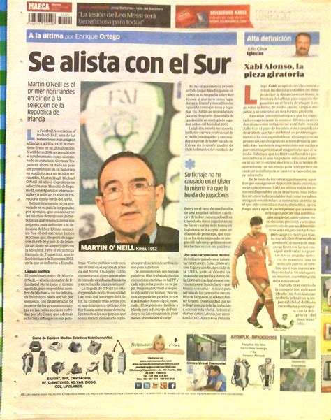 Publicaciones en Prensa escrita en España.