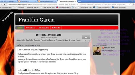 Publicar entradas en el blog   Blogger 2013   YouTube