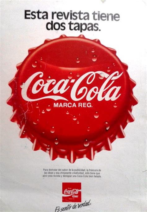 Publicidad en Revista de Coca Cola | MARKETING MIX ...