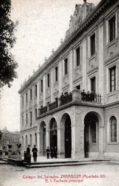 Puerta principal del Colegio. | Historia Jesuitas Zaragoza ...