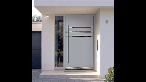 Puertas de aluminio modernas para exterior   YouTube