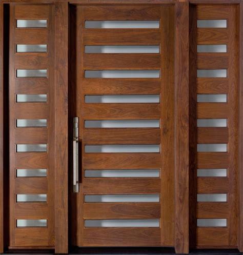 Puertas de entrada de madera para exteriores | Modelos