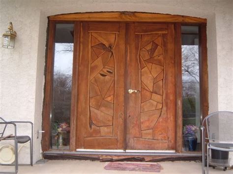 Puertas exterior de madera