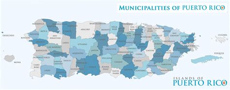 Puerto Rico Municipalities Map & Info   Cities ...