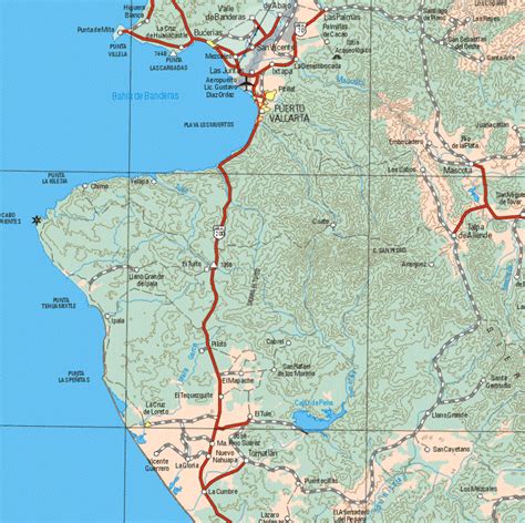Puerto Vallarta Mexico Mapa