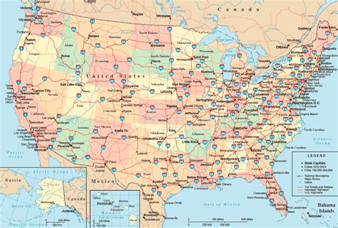 Punny Picture Collection: Interactive Map of the United States