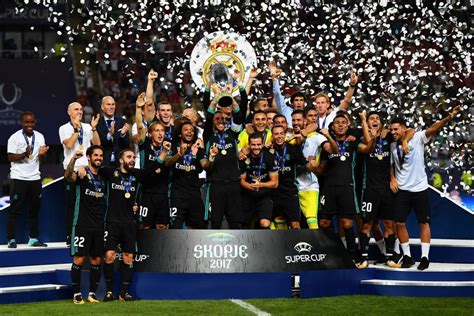Puntuaciones del Real Madrid en la Supercopa Europa ...