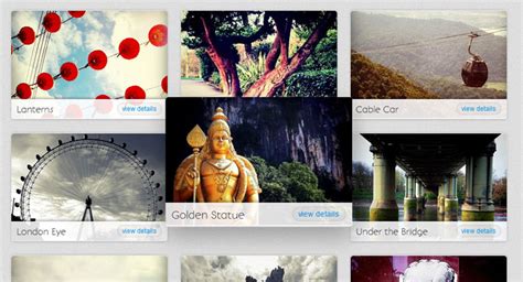 Pure CSS3 galleries collection