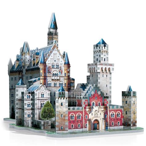 Puzzle 3D   Allemagne : Château de Neuschwanstein Wrebbit ...