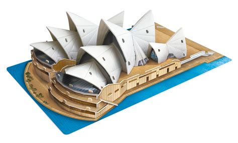 Puzzles Scholas   Puzzle 3D 47 Piezas Sydney Opera House