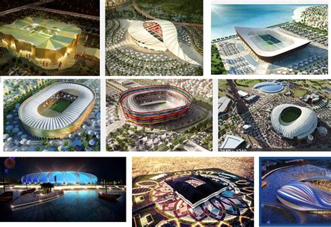 Qatar 2022 stadia construction at full throttle ...