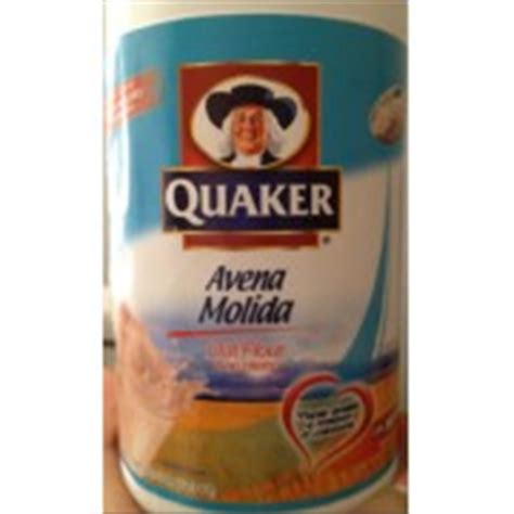 Quaker Avena Molida Oat Flour: Calories, Nutrition ...