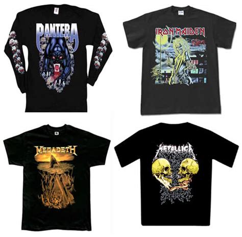 ¿Qué camiseta negra de rock metal llevabas a principios de ...
