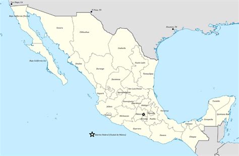 ¡Qué Divertido!: Un Mapa de México   A Map of The Mexican ...