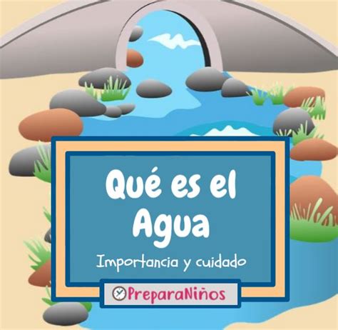 ¿Qué es el Agua? Importancia y Cuidado del Agua para Niños