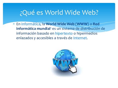 Qué es world wide web