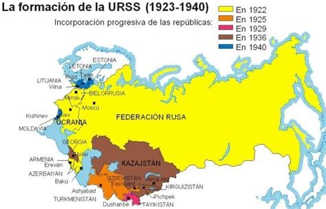¿Qué países integraban la Unión Soviética? » Respuestas.tips